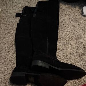 Express Black Over the Knee Boots
